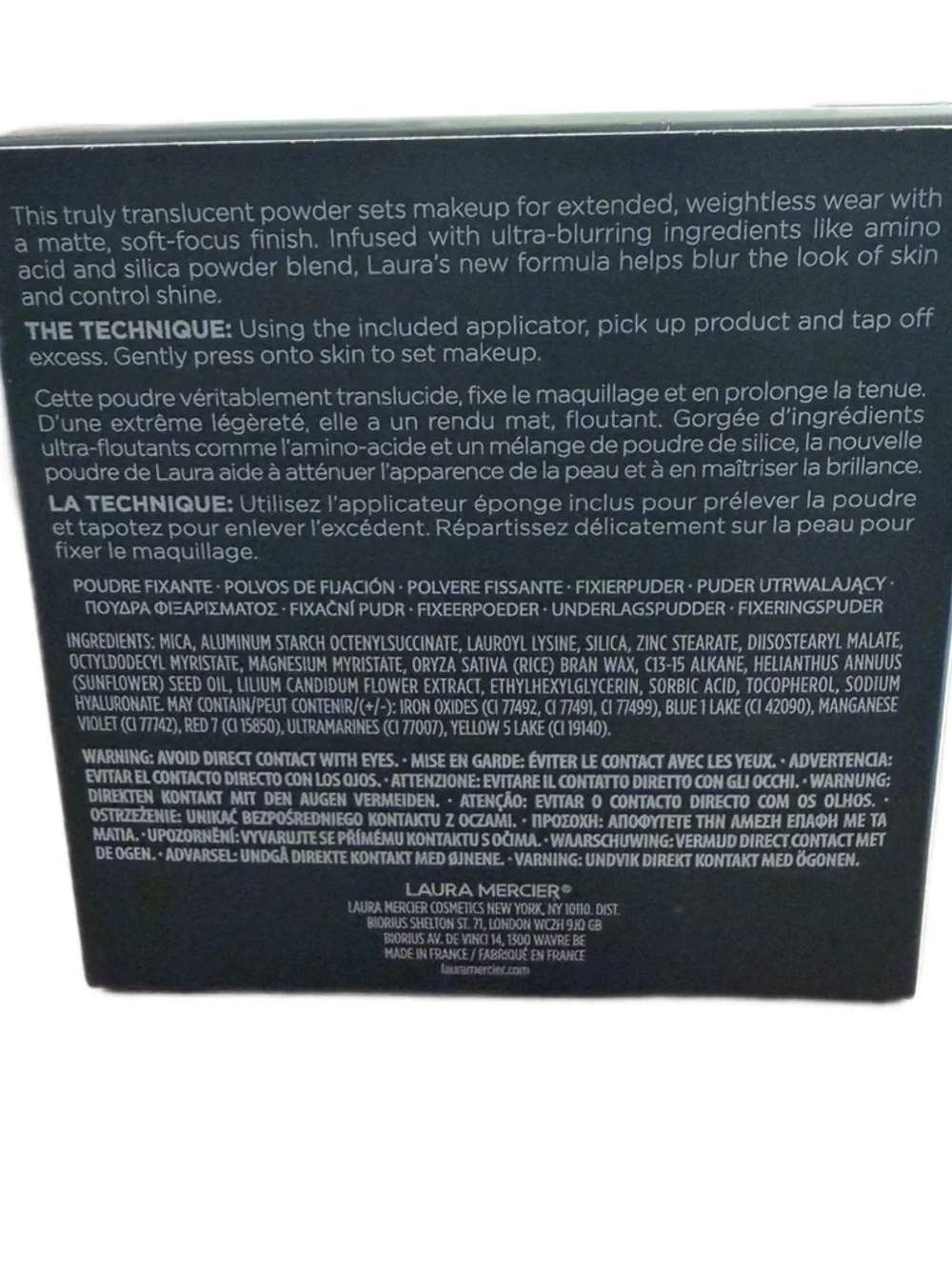 Laura Mercier Ultra Blur Translucent Pressed Setting Powder